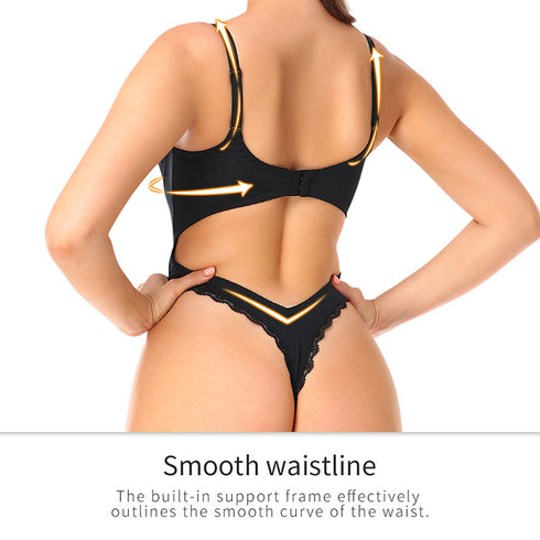 Shapewear Bodysuit for Women Tummy Control Waist Shaper Compression Bodybriefer