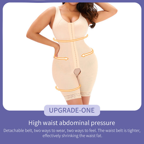 Faja Reductora Full Body Shaper Shapewear Snatched Bodysuit Butt Lifter Girdles