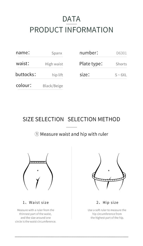 Shapewear for Women High Waist Padded Tummy Control Shorts Butt Lifter Hip Enhancer Underwear