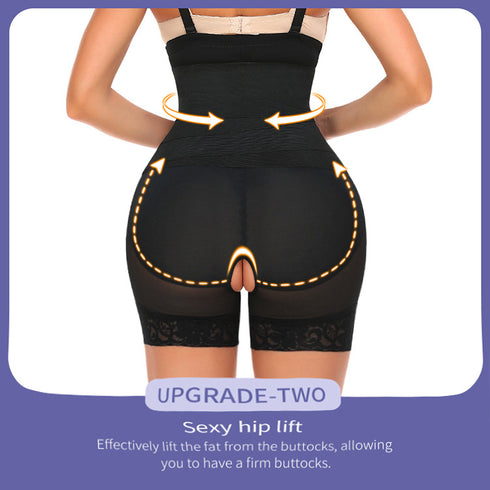 Adjustable Buckle Straps Crotch Waist Crotch Rich Sponge Abdomen Body Shaping Body Sculpting Pants