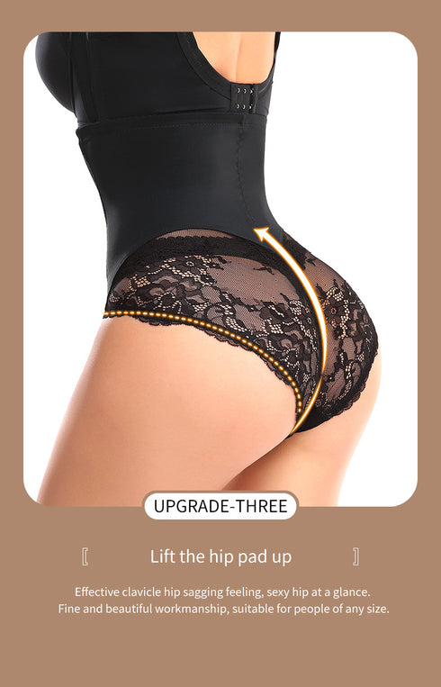 Women’s Plus Size Hi-Waist Briefs Firm Control Postpartum Girdle Shorts