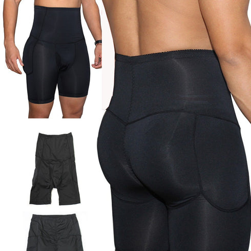 Mens Fake Butt Lifter Hip Shaper Boyshort Control Panties Pad Panties Control Knickers