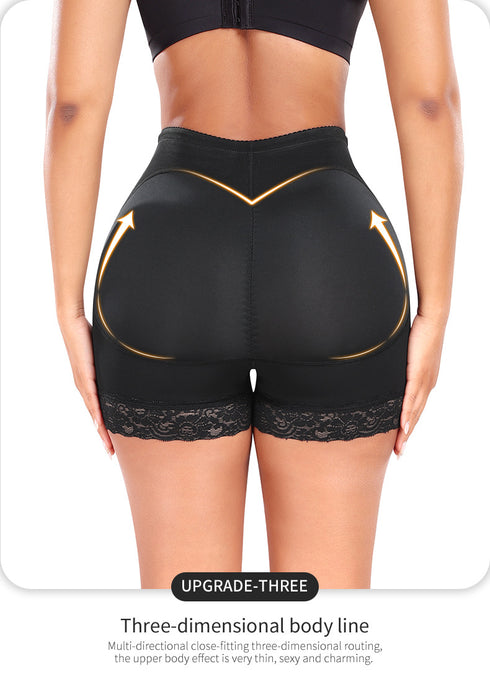 Women Butt Lifter Panties Padded Shapewear Hip Enhancer Pads Shorts Tummy Control Boyshorts