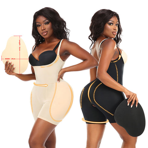 Women Shapewear Short Hip Pad Fake Butt Enhancer Lifter Tummy Control Panties