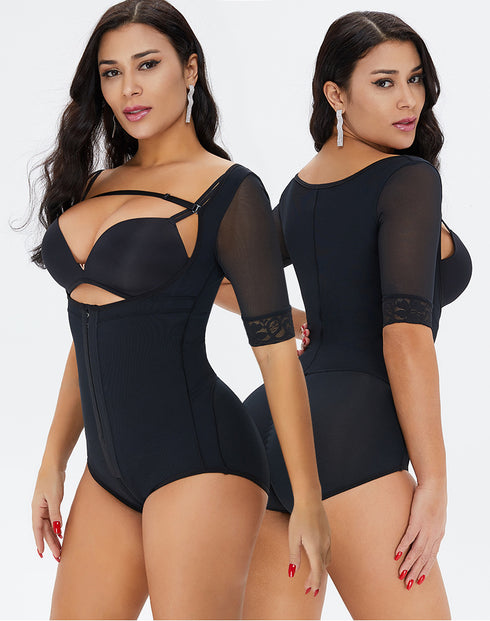 Plus Size Fajas Colombianas Moldeadoras High Compression Tummy Control Shapewear