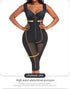 Women's Bodysuit Butt Lifter Shapewear Tummy Control Body Shaper Leotards Jumpsuit Zipper