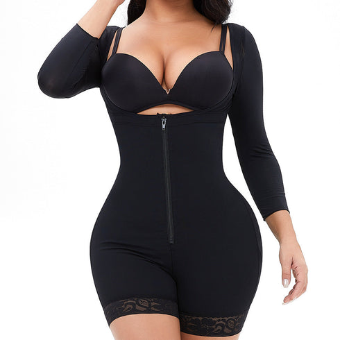 Fajas Colombianas Shapewear for Women Postpartum Body Shaper Butt Lifter Bodysuit