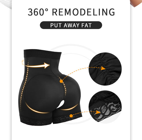 Plus Size Tummy Control Shapewear Faja Colombianas Side Zipper Body Shaper With Butt Lift