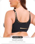 Bras for Women Plus Size Bras Full Coverage Wireless Bra Front Closure Bra