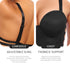 Push Up Bras for Women Top Bustier Padded Underwire Bra Add One Cup