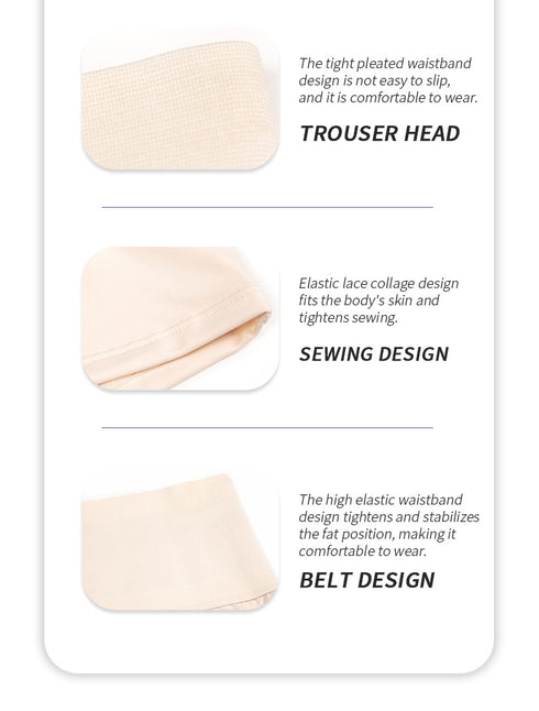 Tummy Control Shapewear Panties for Women High Waist Cincher Shaping Underwear Body Shaper Panty Girdle
