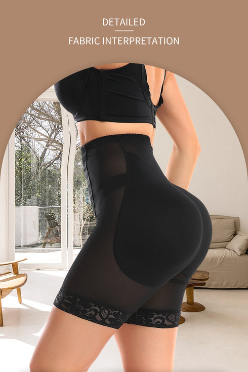 Women Butt Lifter Padded Lace Shapewear Thicker Butt Enhancer Control Panties Fake Buttock Underwear