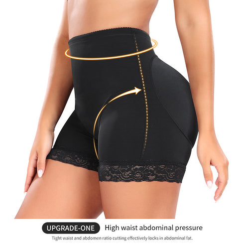 Women Butt Lifter Panties Padded Shapewear Hip Enhancer Pads Shorts Tummy Control Boyshorts