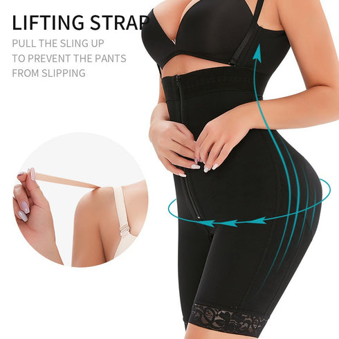 Women Fajas Colombianas Shapewear Postpartum Butt Lifter Bodysuit Tummy Control Body Shaper