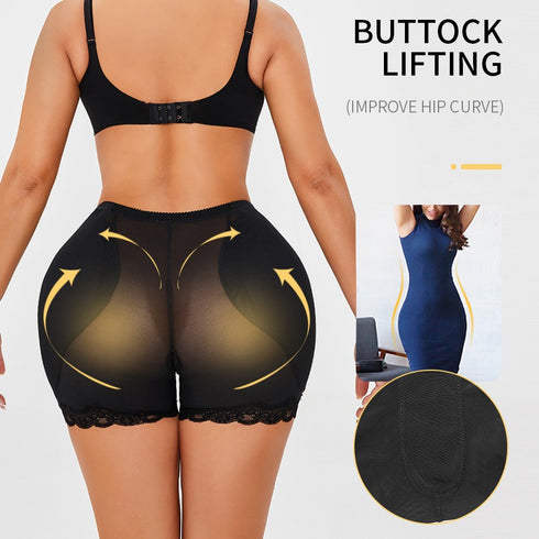 Women Shapewear with Butt Pads Hip Enhancer Padded Underwear Fake Butt Shaper Panties