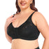 Front Buckle Bra Oversized Underwear Front Buckle Lace Bras Wireless Thin Mold Cup
