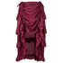 Women Steampunk Gothic Dance Costume Skirt