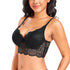 Women's Lace Nursing Bra Wirefree Padded Breastfeeding Maternity Bralette Cute More Coverage