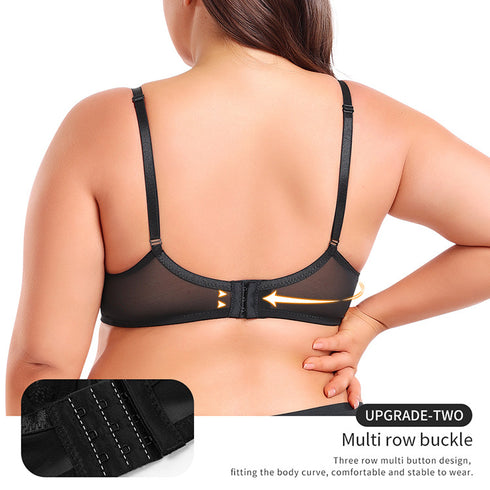 Women's Lace Push Up Bra Everyday Bras Adjustable Straps Comfort Bralettes