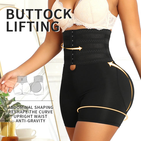 Shapewear for Women High Waist Padded Tummy Control Shorts Butt Lifter Hip Enhancer Underwear