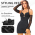 Plus Size Bodycon Mini Dress for Women with Built-in Bra Open Back Lace Trim Dress Clubwear
