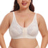 Front Buckle Bra Oversized Underwear Front Buckle Lace Bras Wireless Thin Mold Cup