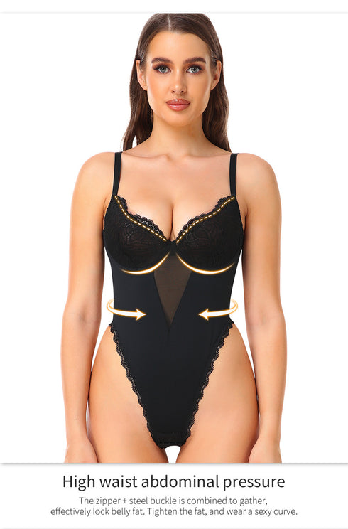 Shapewear Bodysuit for Women Tummy Control Waist Shaper Compression Bodybriefer