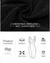 Womens Shapewear Tummy Control Zipper Body Shaper Bodysuit Butt Lift Shorts Knee Length