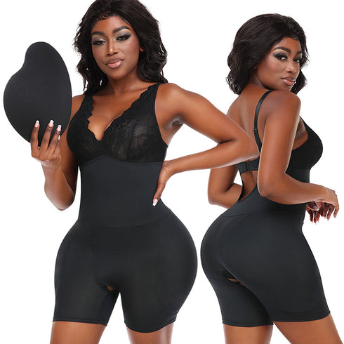 Women's Tummy Control Shapewear Plus Size Full Body Shaper Butt Lifter Thigh Slimmer Post Surgery Compression Bodysuit