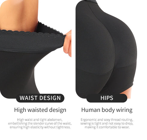 Breathable Shorts Butt Lifting Shapewear with Tummy Control Enhancing Booty Buttocks Panties