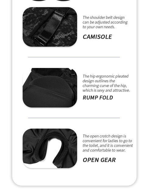 Women's Tummy Control Shapewear Plus Size Full Body Shaper Butt Lifter Thigh Slimmer Post Surgery Compression Bodysuit