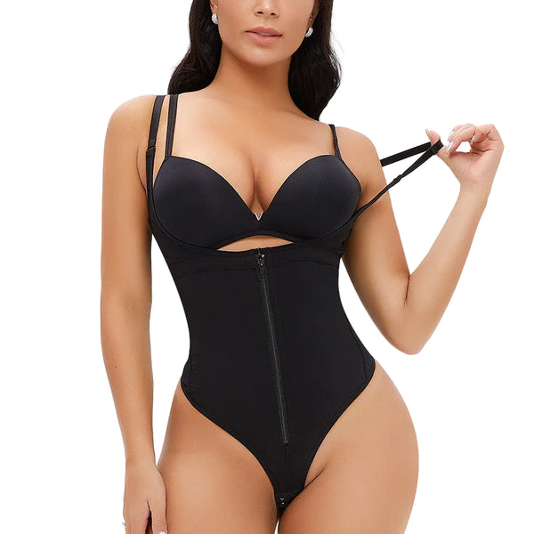 Fajas Colombianas Thong Bodysuit for Women Tummy Control Shapewear Body Shaper Compression Garment