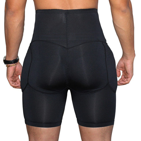 Mens Fake Butt Lifter Hip Shaper Boyshort Control Panties Pad Panties Control Knickers