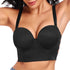 Push Up Bras for Women Top Bustier Padded Underwire Bra Add One Cup