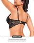 Women's Lace Nursing Bra Wirefree Padded Breastfeeding Maternity Bralette Cute More Coverage