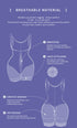 Bodysuit Seamless Underbust Lace Open Crotch Body Shaper Butt Lifter Shapewear