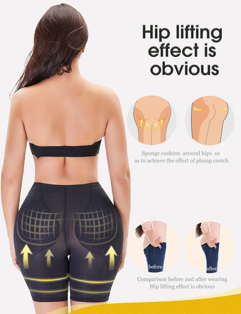 Hip Dip Pads for Women Hip Padded Butt Lifter Pad Panties Butt Enhancer Booty Lifter Shapewear