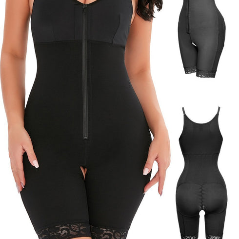 Fajas Colombianas Shapewear for Women Postpartum Tummy Control Body Shaper Butt Lifter Bodysuit