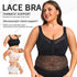Push Up Bras for Women Lace Underwire Add One Cup Bra with Support Smoothing Bra