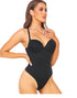 Shapewear Bodysuit Tops for Women Tummy Control V Neck Thong Body Shaper Going Out Outfits