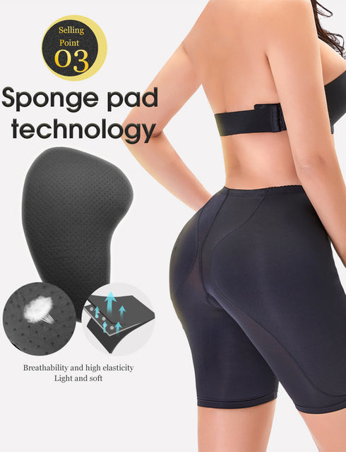 Hip Dip Pads for Women Hip Padded Butt Lifter Pad Panties Butt Enhancer Booty Lifter Shapewear