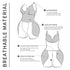 Women's Tummy Control Shapewear Plus Size Full Body Shaper Butt Lifter Thigh Slimmer Bodysuit