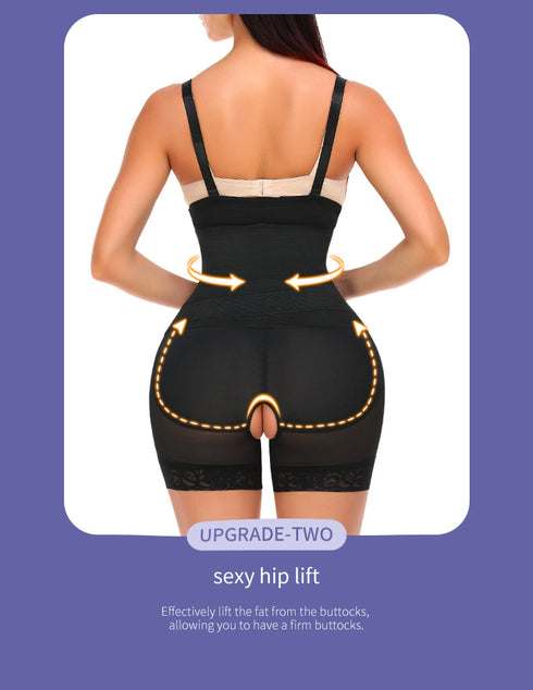 Adjustable Buckle Straps Crotch Waist Crotch Rich Sponge Abdomen Body Shaping Body Sculpting Pants