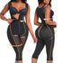 Women's Bodysuit Butt Lifter Shapewear Tummy Control Body Shaper Leotards Jumpsuit Zipper