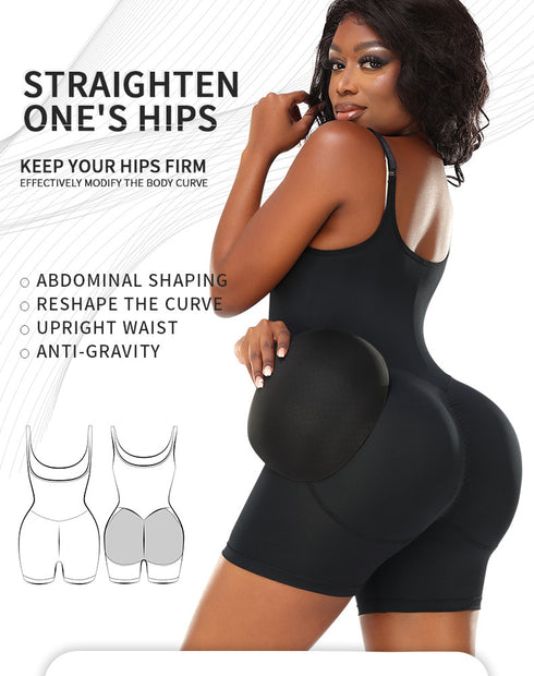 Women Shapewear Short Hip Pad Fake Butt Enhancer Lifter Tummy Control Panties