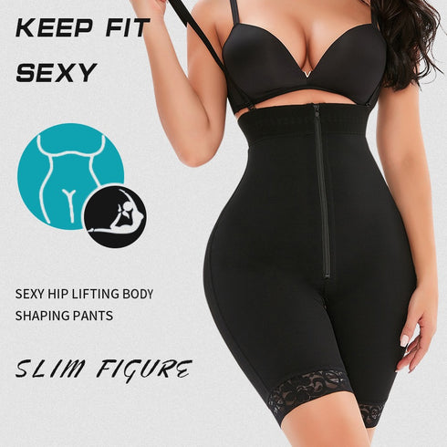 Women Fajas Colombianas Shapewear Postpartum Butt Lifter Bodysuit Tummy Control Body Shaper