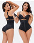 Women's Zipper Thong Shapewear Tummy Control Body Shaper High Waisted Spaghetti Strap Compression Underwear
