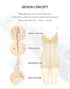 Womens Shapewear Tummy Control Zipper Body Shaper Bodysuit Butt Lift Shorts Knee Length