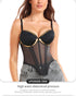 Women's Mesh Strapless Bodysuit Sleeveless Slim Fitted Tube Top Bodysuits
