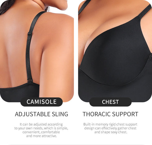 Shapewear Bodysuits for Women Thong Body Suit Deep V Neck Top Body Shaper